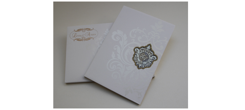 faire part chic mariage