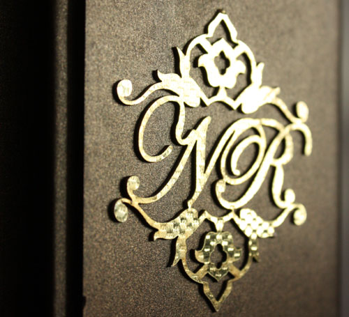 faire part mariage chic